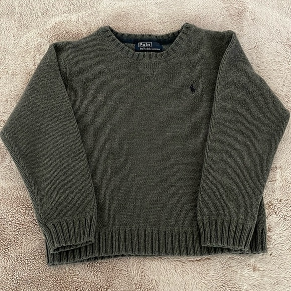 Polo by Ralph Lauren gray sweater - Picture 1 of 4